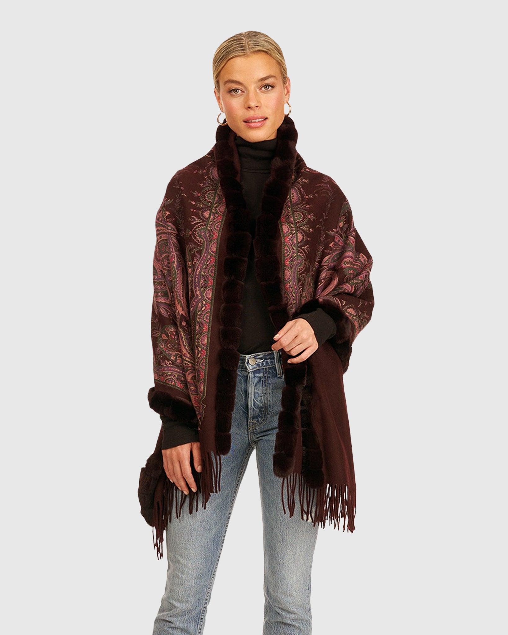 #Color_WINE PAISLEY