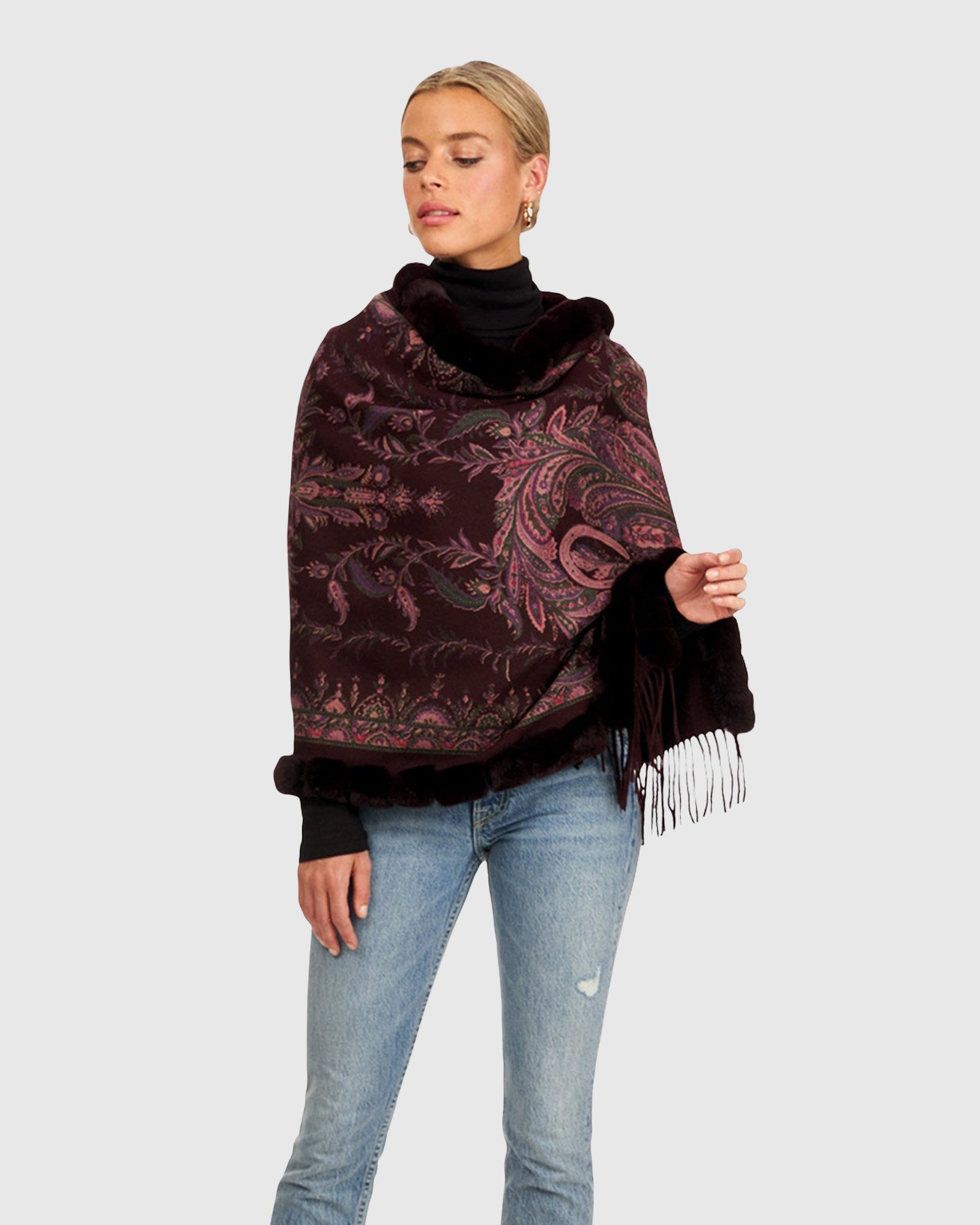 #Color_WINE PAISLEY