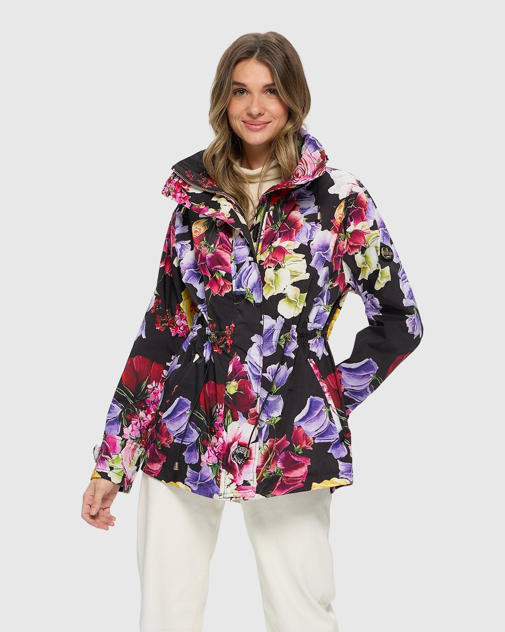 #Color_BLACK/PINK FLORAL