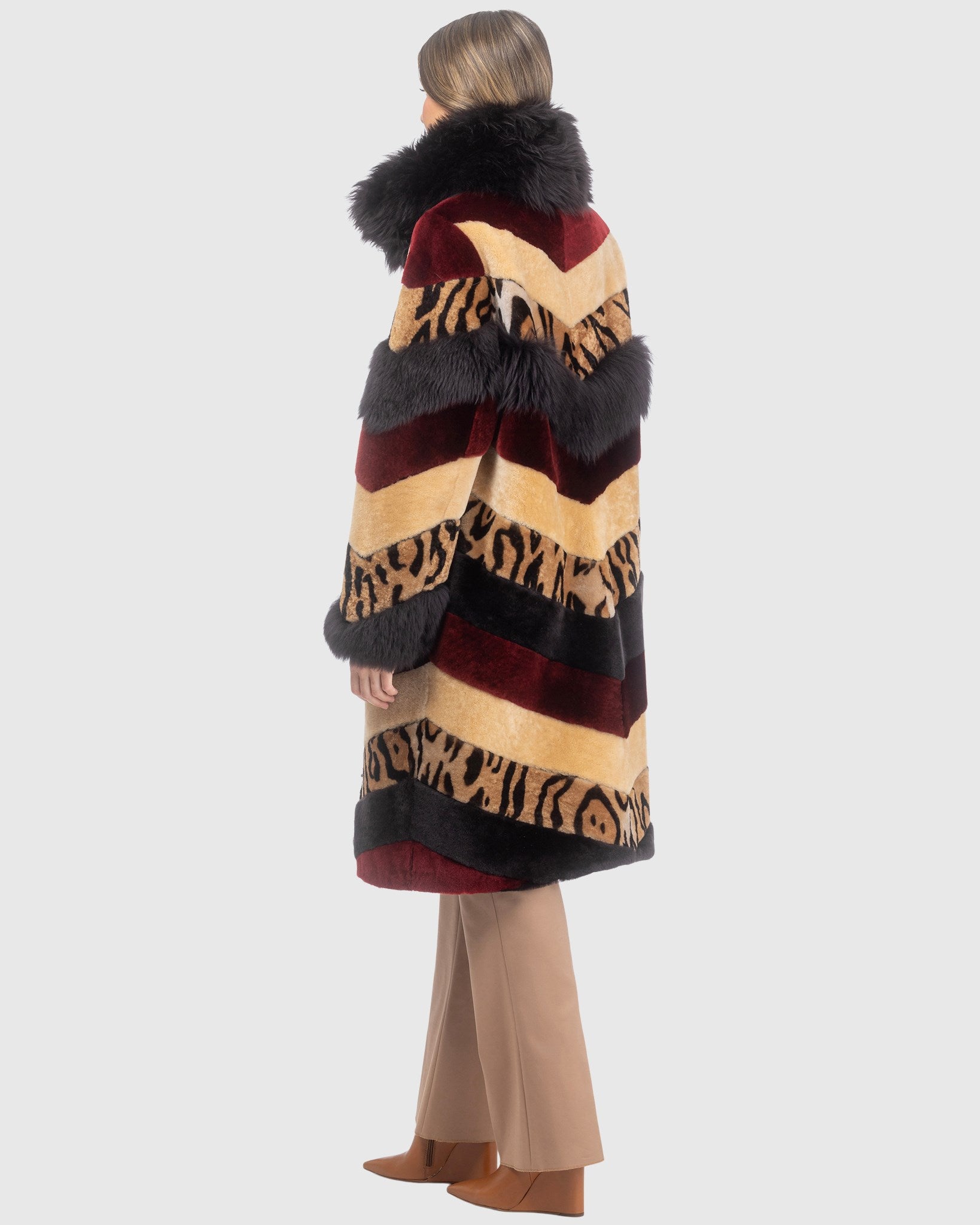 #Color_WINE/CAMEL/OCELO PRINT/BROWN