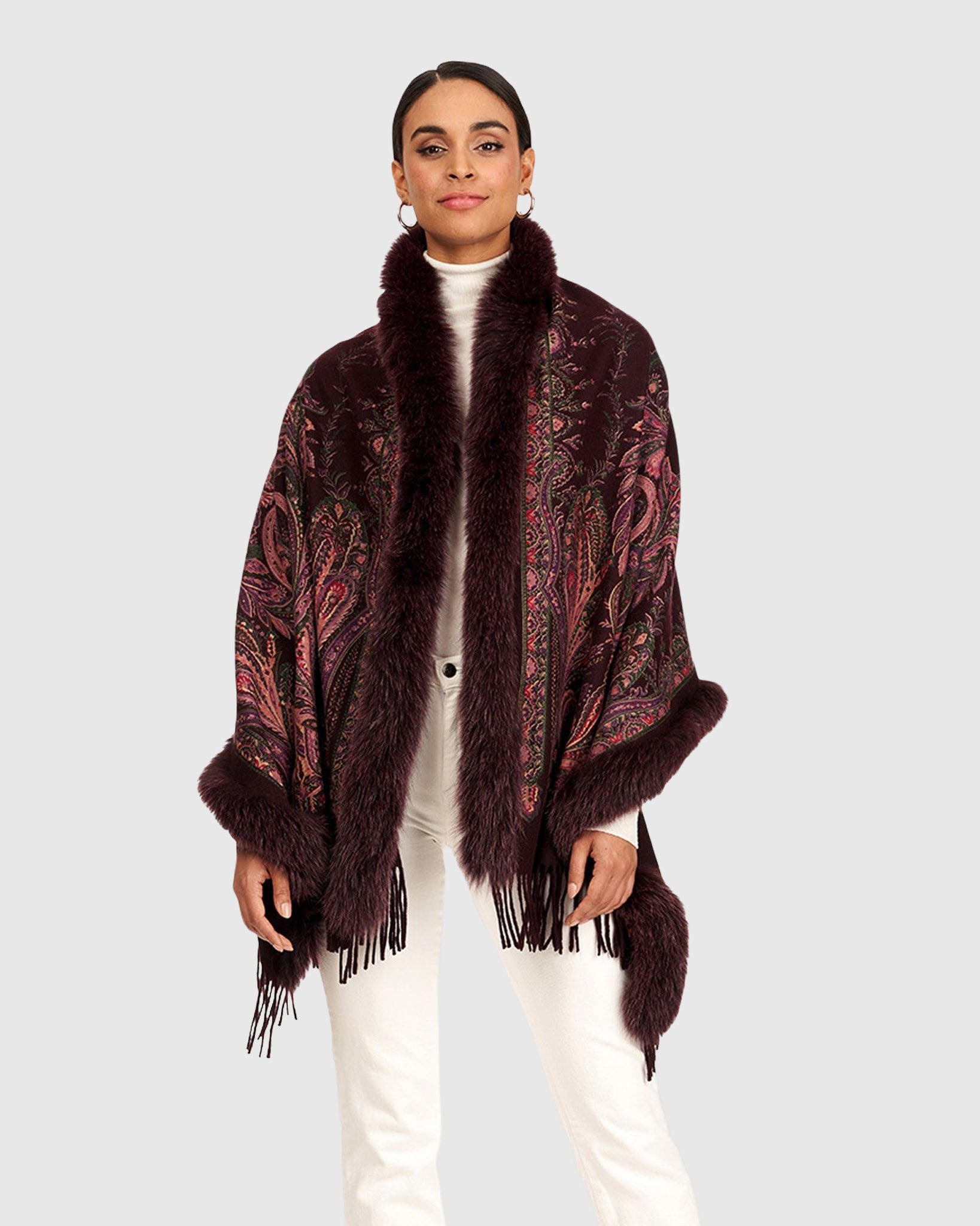 #Color_WINE PAISLEY