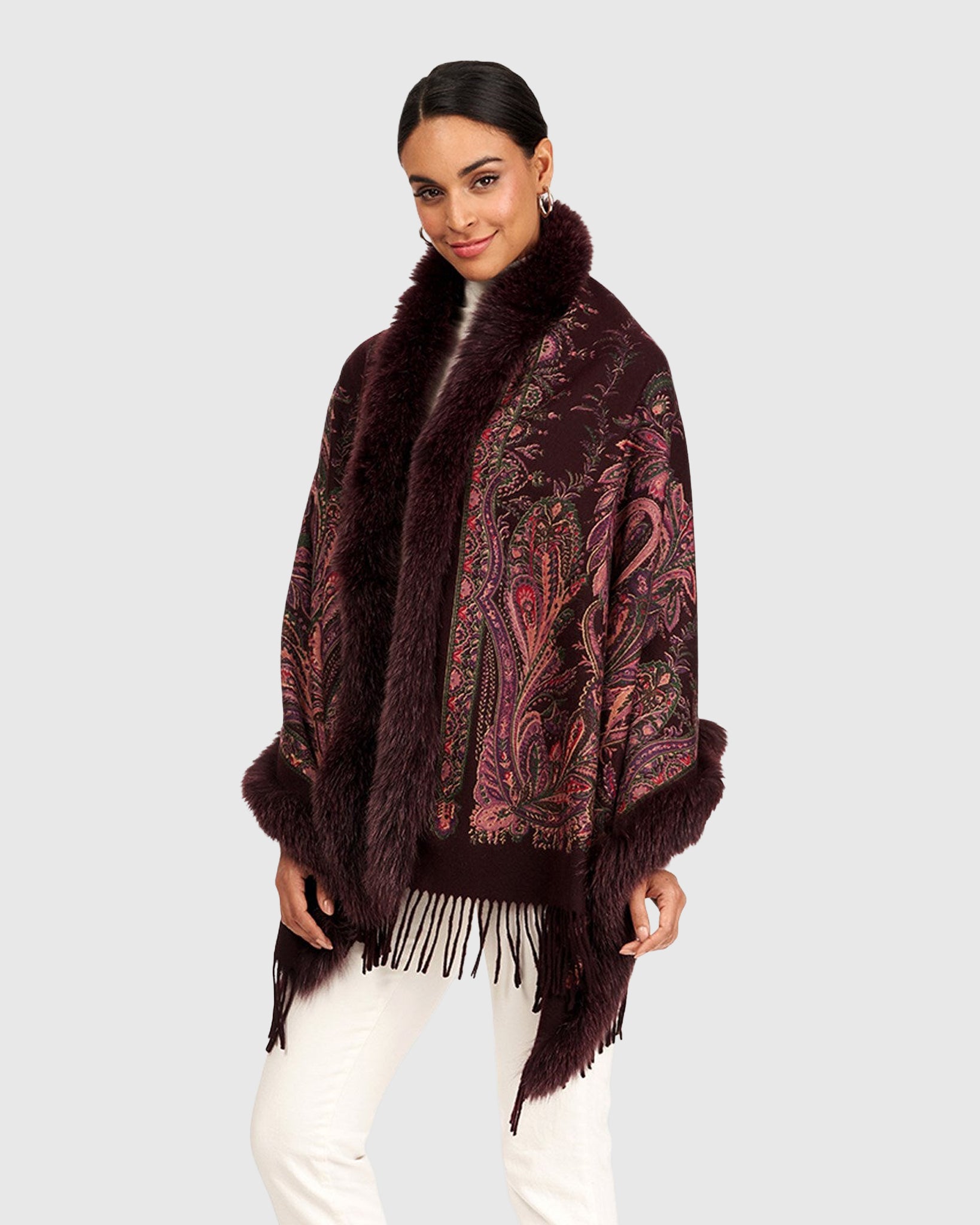 #Color_WINE PAISLEY