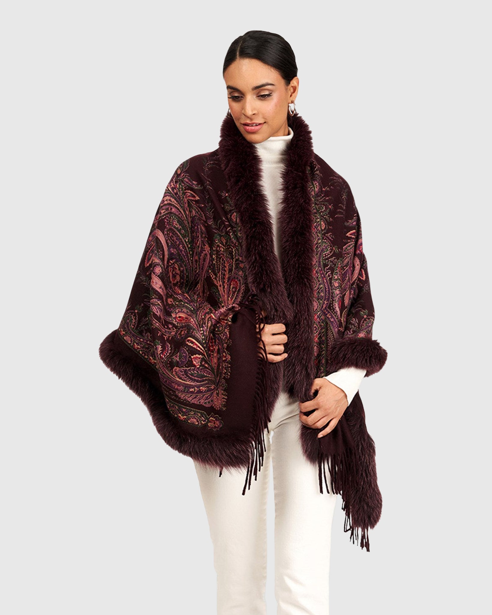 #Color_WINE PAISLEY