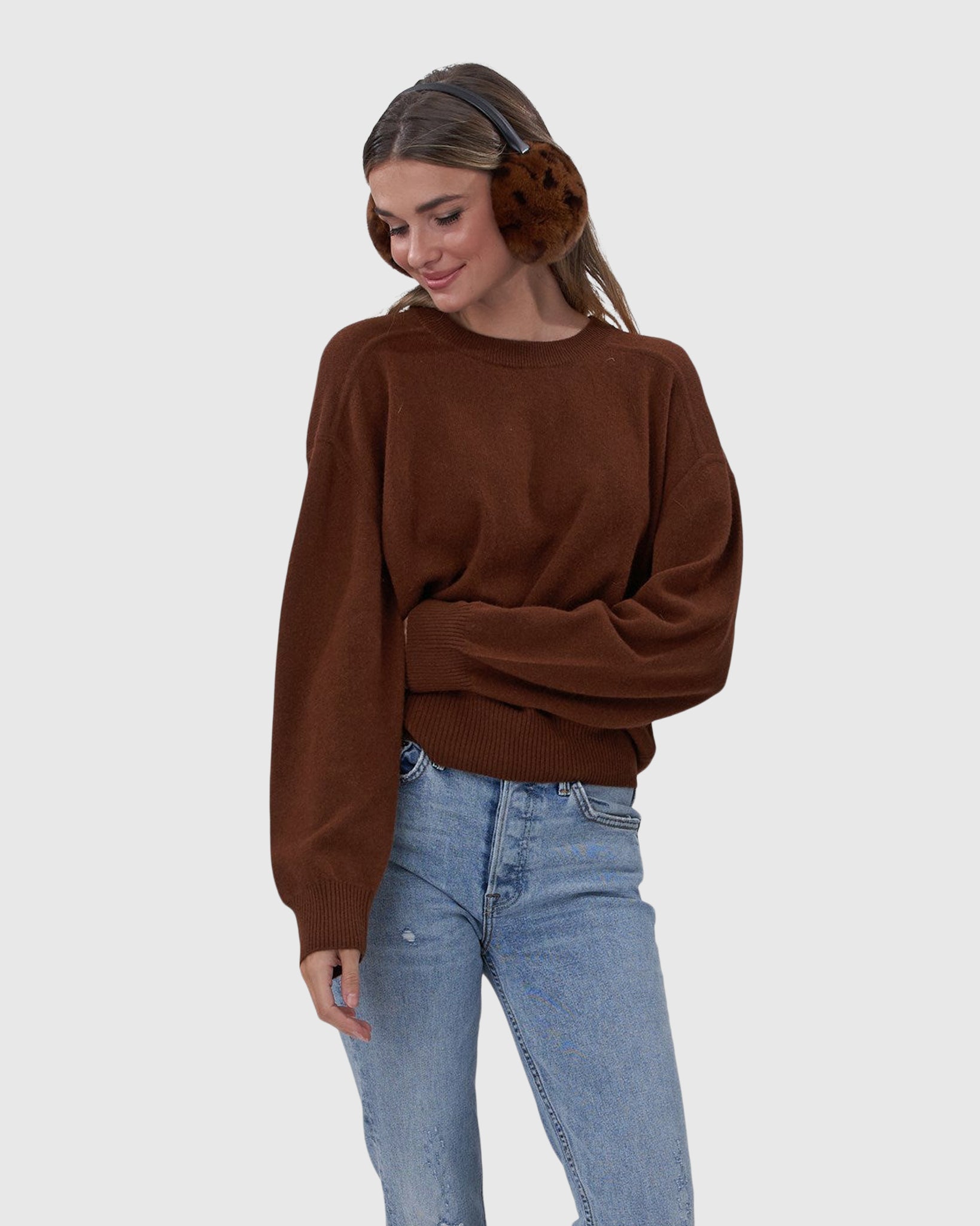 #Color_DARK BROWN LPRD PRINT