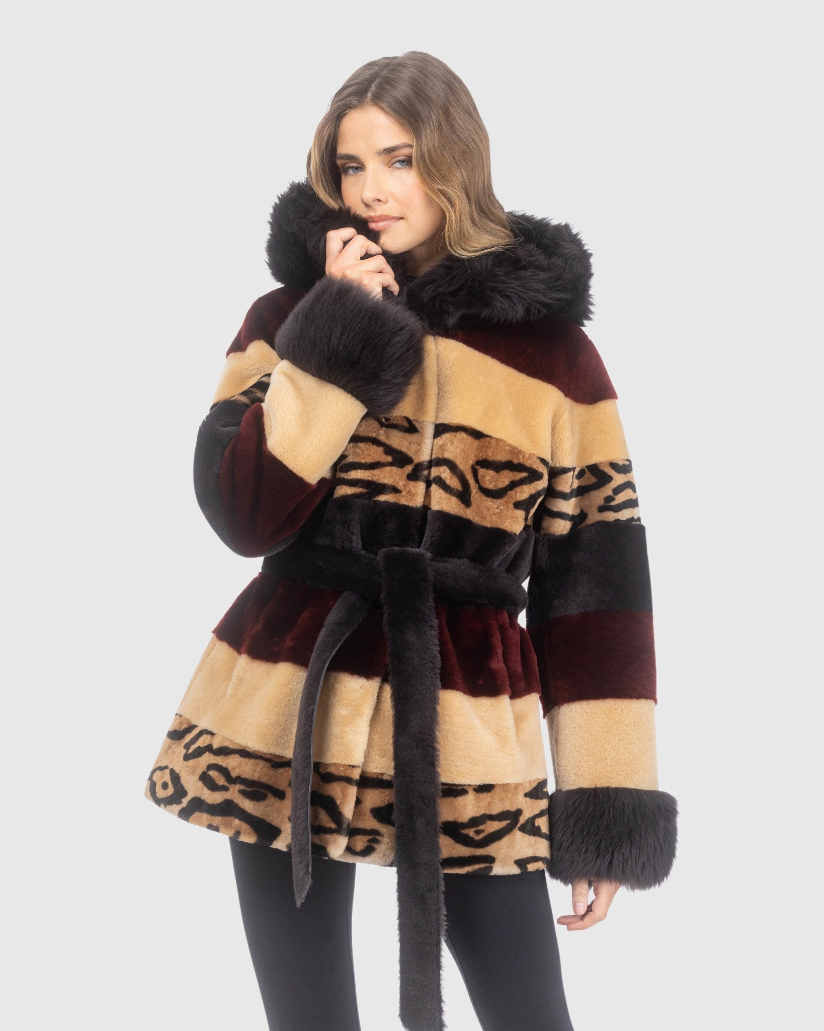 #Color_WINE/CAMEL/OCELO PRINT/BROWN