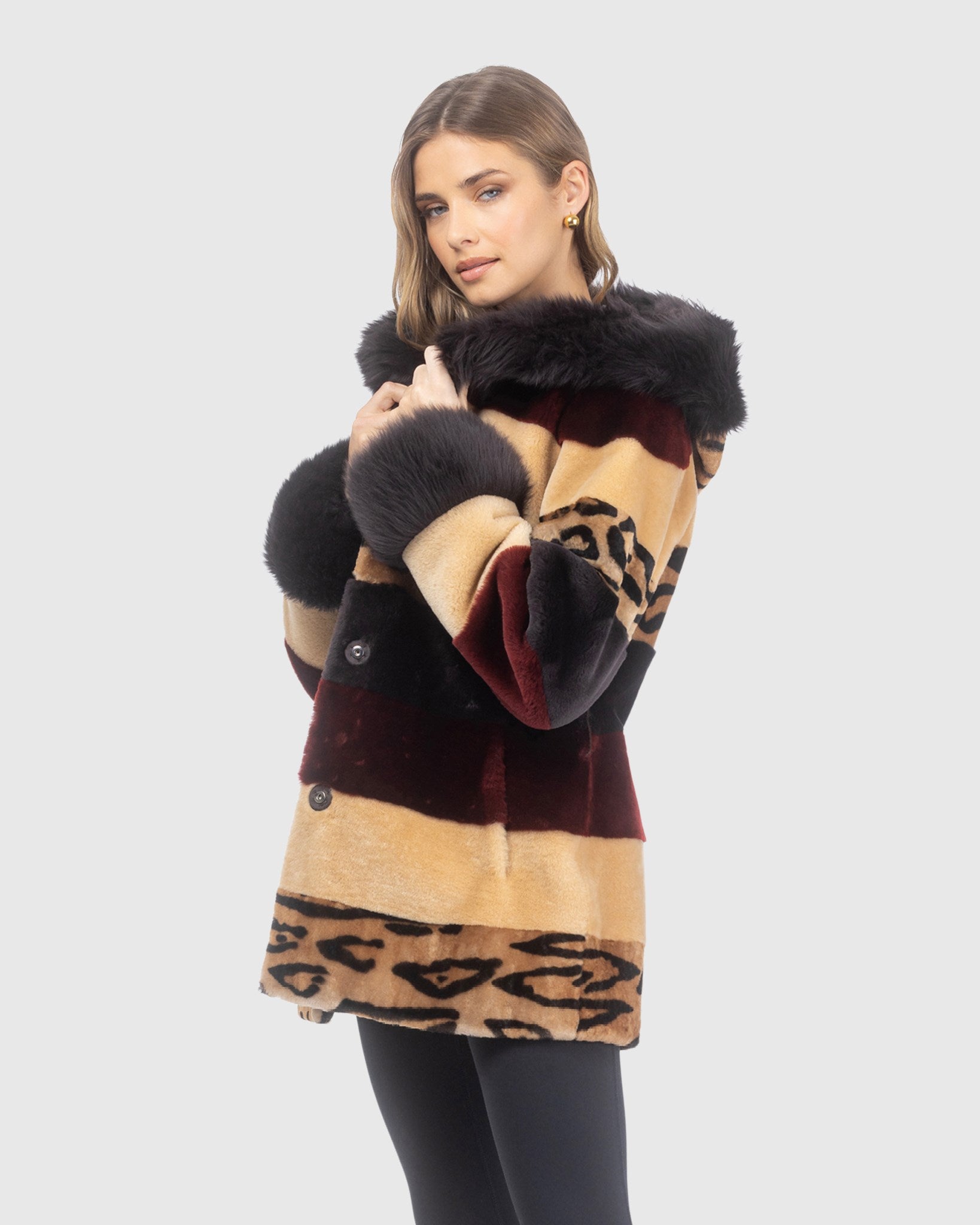 #Color_WINE/CAMEL/OCELO PRINT/BROWN