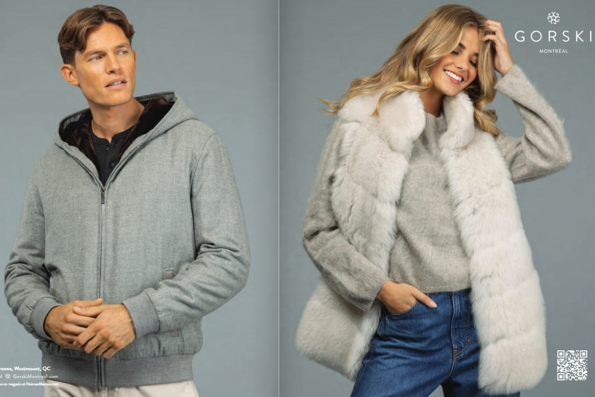 Discover stunning Gorski Outerwear in the most recent addition of Mixte Magazine