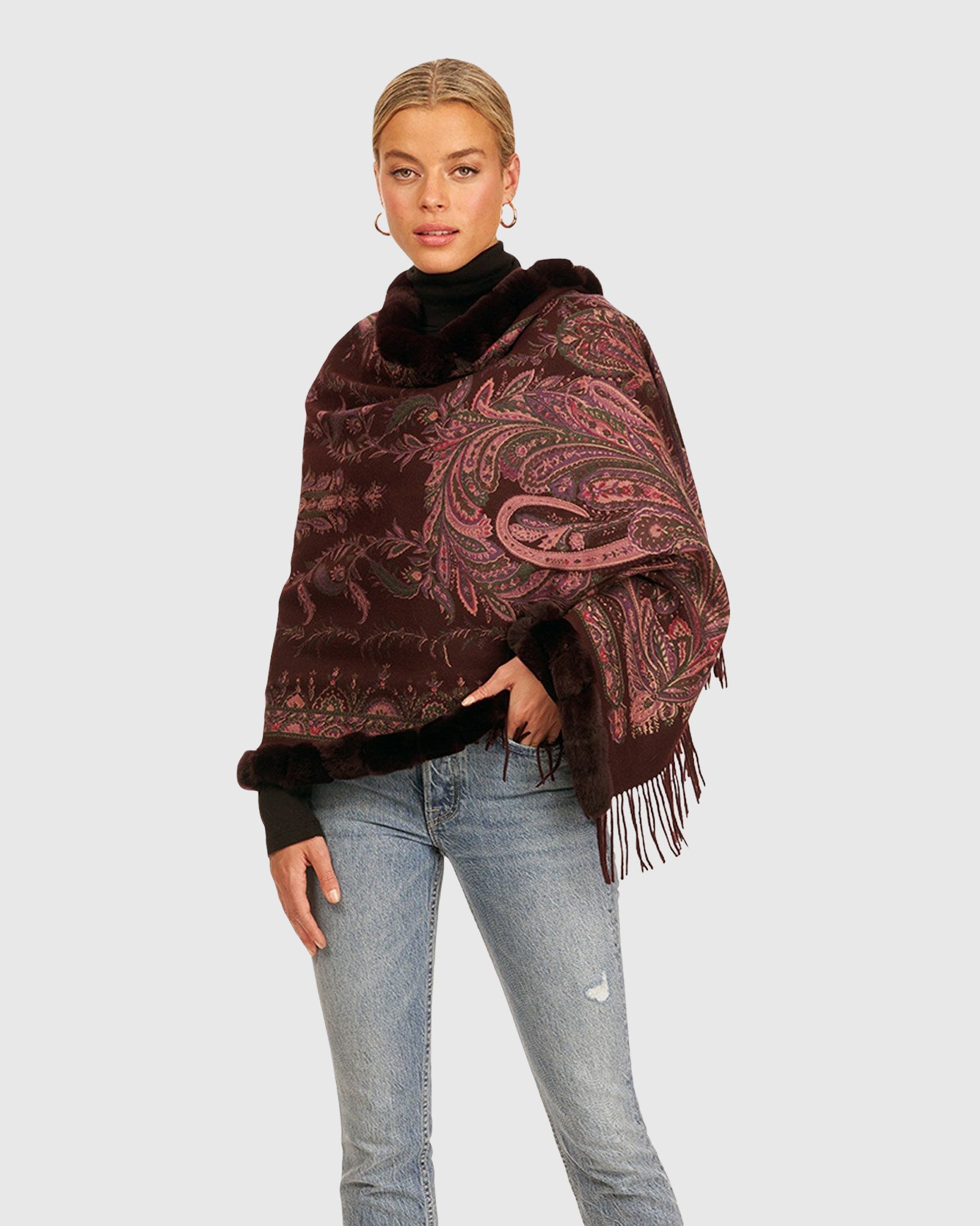 #Color_WINE PAISLEY
